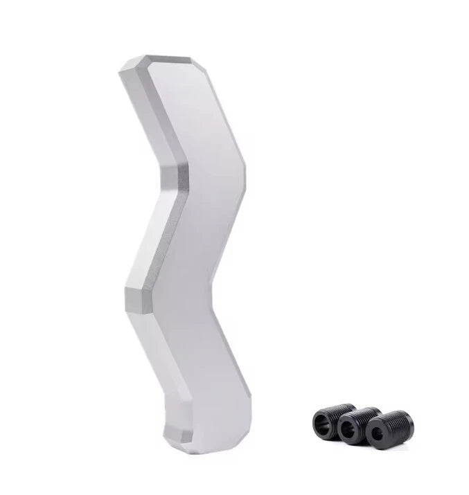 Z Squiggly Line Aluminium Ball Gear Shift Knob M12 M10 M8 Multi Colour Universal