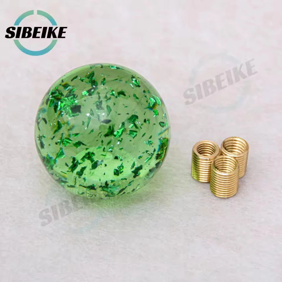 JDM Acrylic Ball Shift Gear Knob Universal M12x1.25 M10x1.5 M10x1.25 M8x1.25