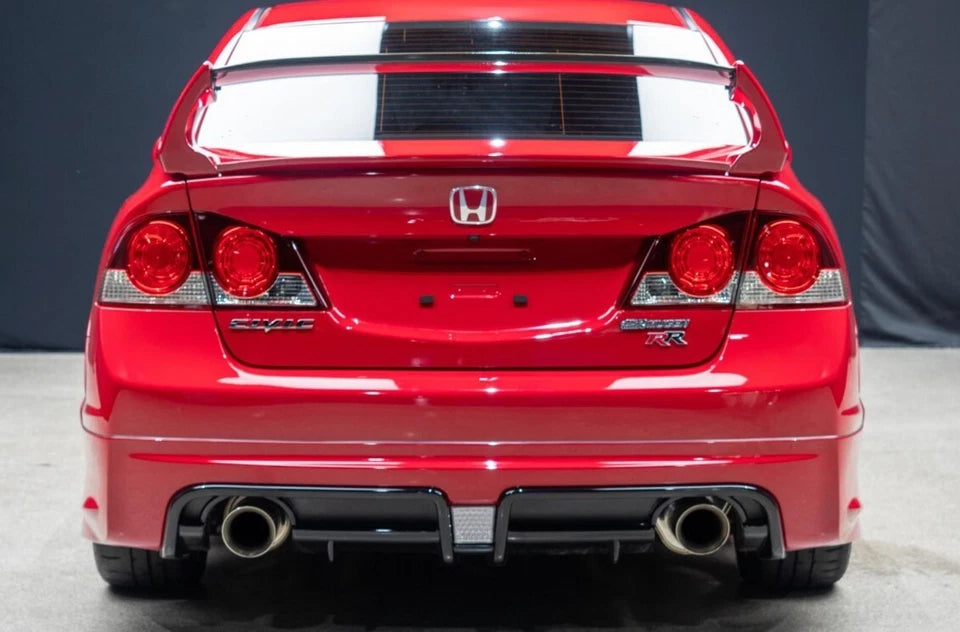 Mugen Power RR Brushed Aluminium Emblem Badge for Honda Civic Type R FD2 R81