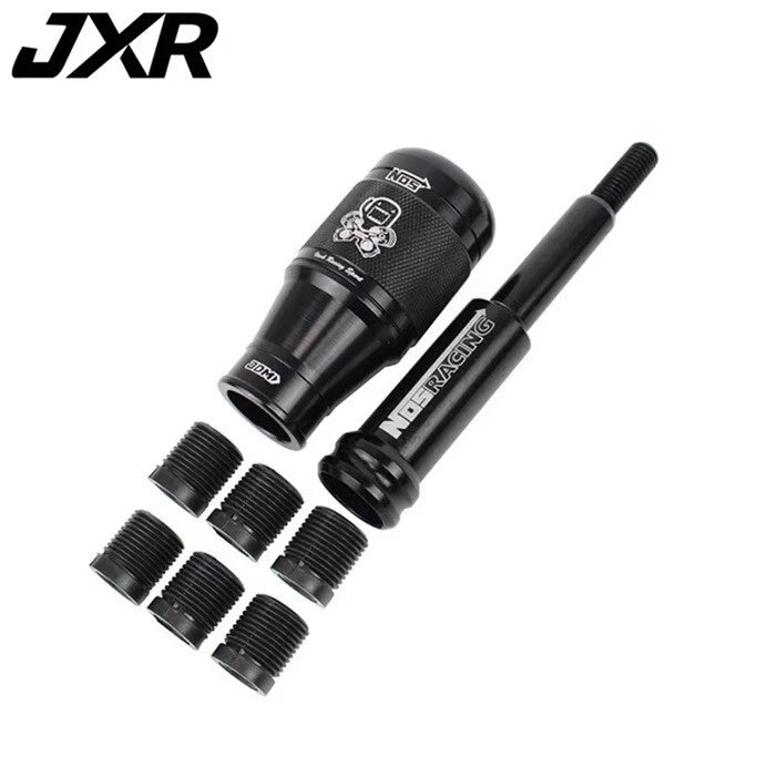 JDM Racing Extended Aluminium Ball Gear Shift Knob M12 M10 M8 NEW Universal