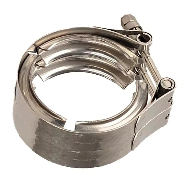 4" SS304 V Band Clamp High-Temperature Exhaust Clamp for Turbo and Performance