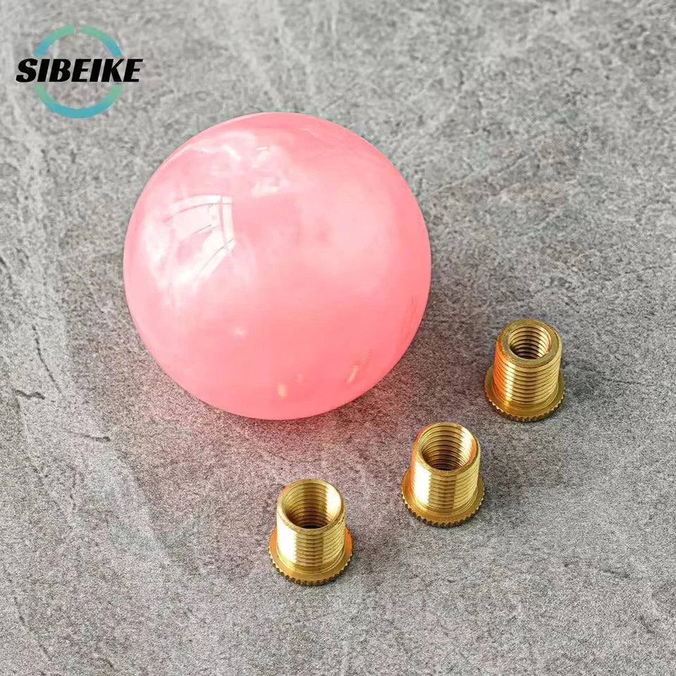 Marble Style Pink Purple Blue Gear Shift Knob M12x1.25 M10x1.5 M10x1.25 M8x1.25