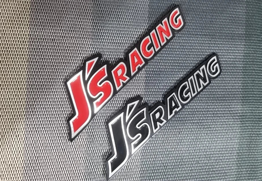 J'S Racing Car Badge Emblem JDM Japan for Honda S2000 Integra Civic Accord EK