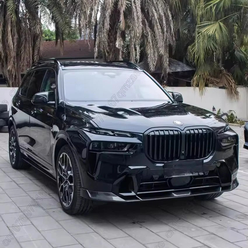 Front Grille Upgrade ABS Sport Single Line Mesh Radiator for BMW X7 G07 LCI
