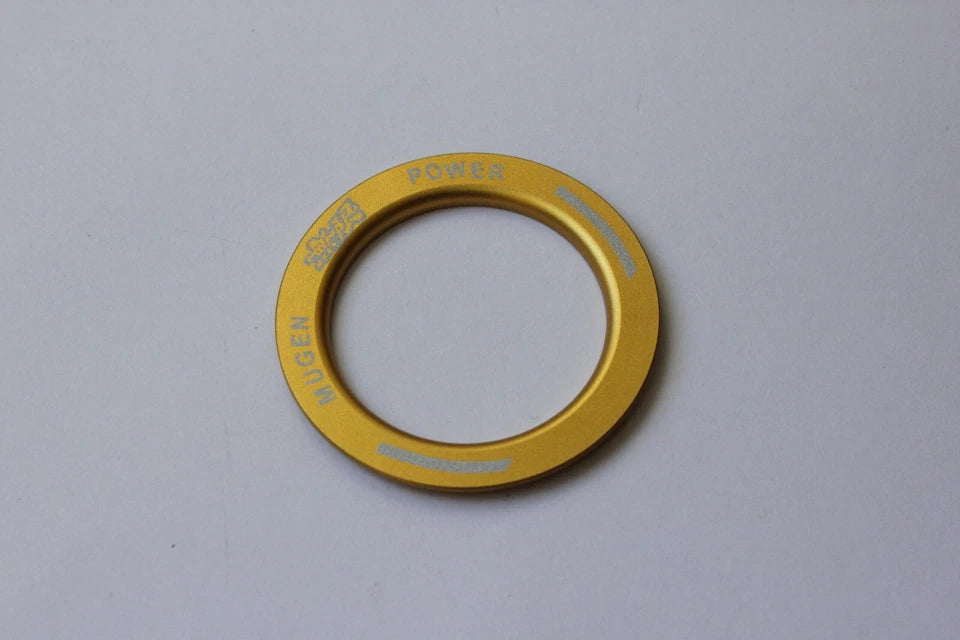 Mugen Power Gold Push Start Stop Button Trim for Honda Civic Accord HRV CRV