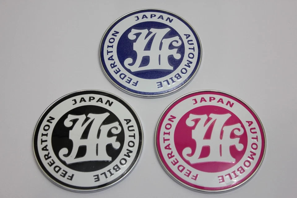 JAF Japan Automobile Federation Grill Badge Emblem for Mitsubishi Nissan Suzuki