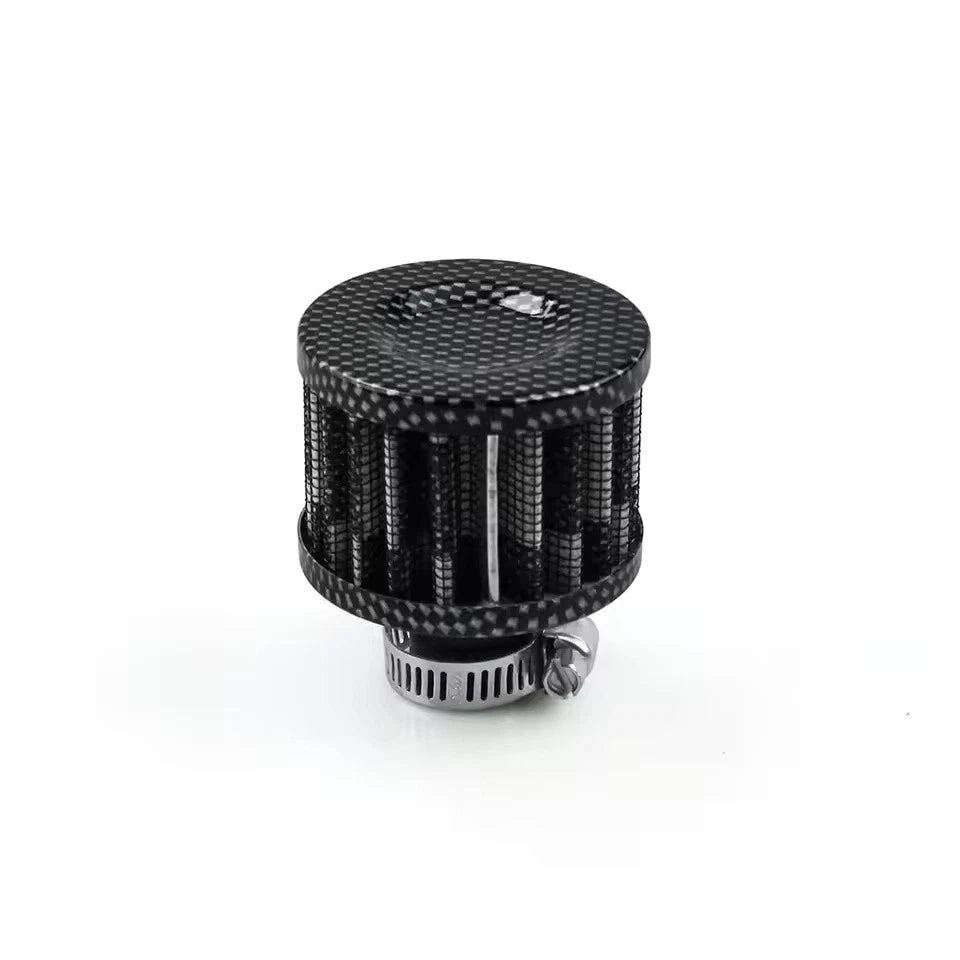 Universal 12mm Car Air Filter Vent Crankcase Breather Mini Cold Air Filter Valve