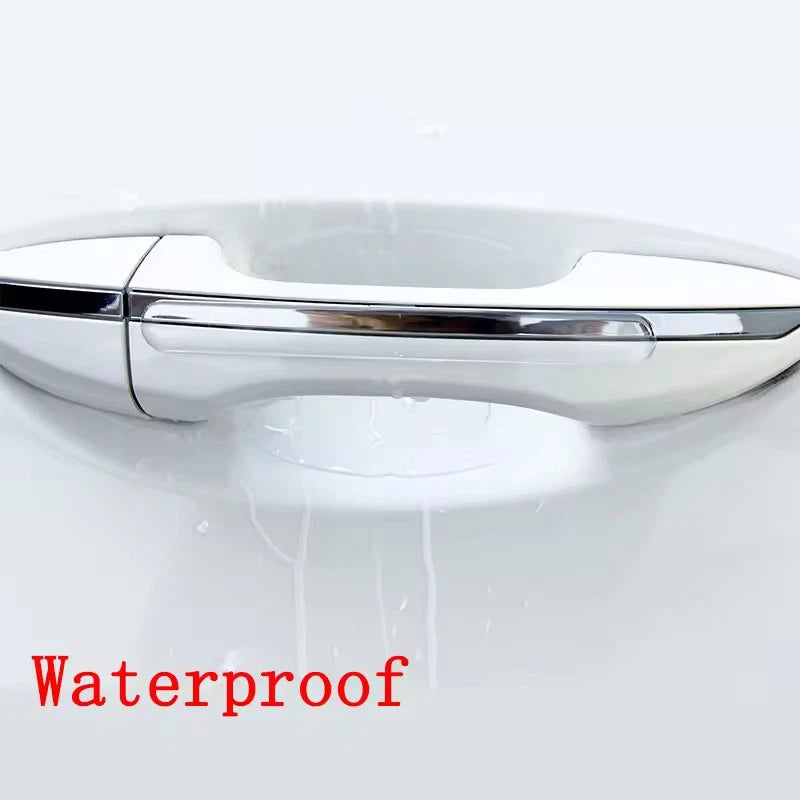 Clear Car Door Handle Bowl Protectors Invisible Anti-Scratch & Anti-Collis NEW