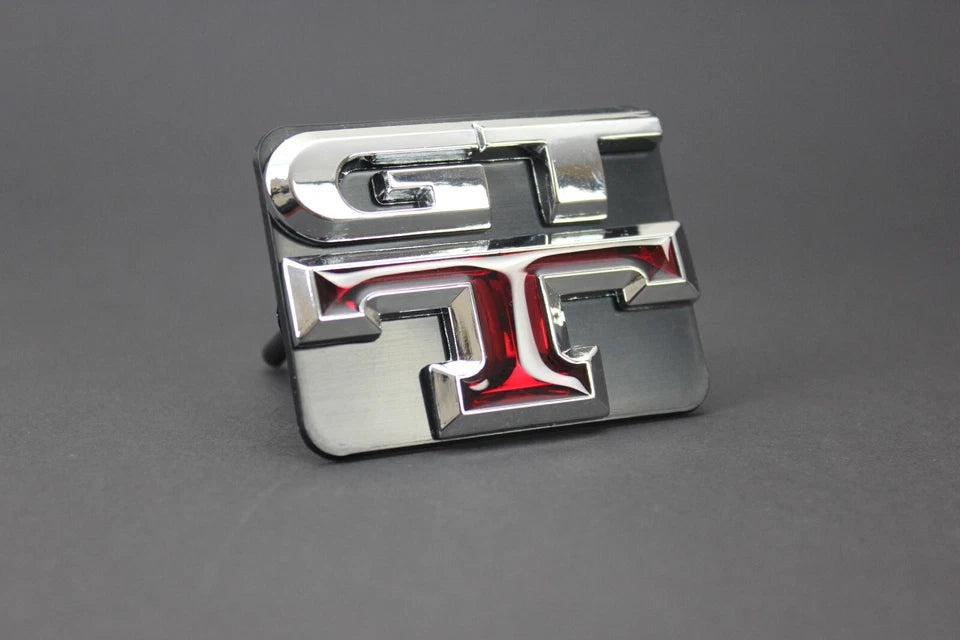 GTT Grill & Boot Badge Emblem Silver & Red for Nissan Skyline R32 R33 R34 R35 GT