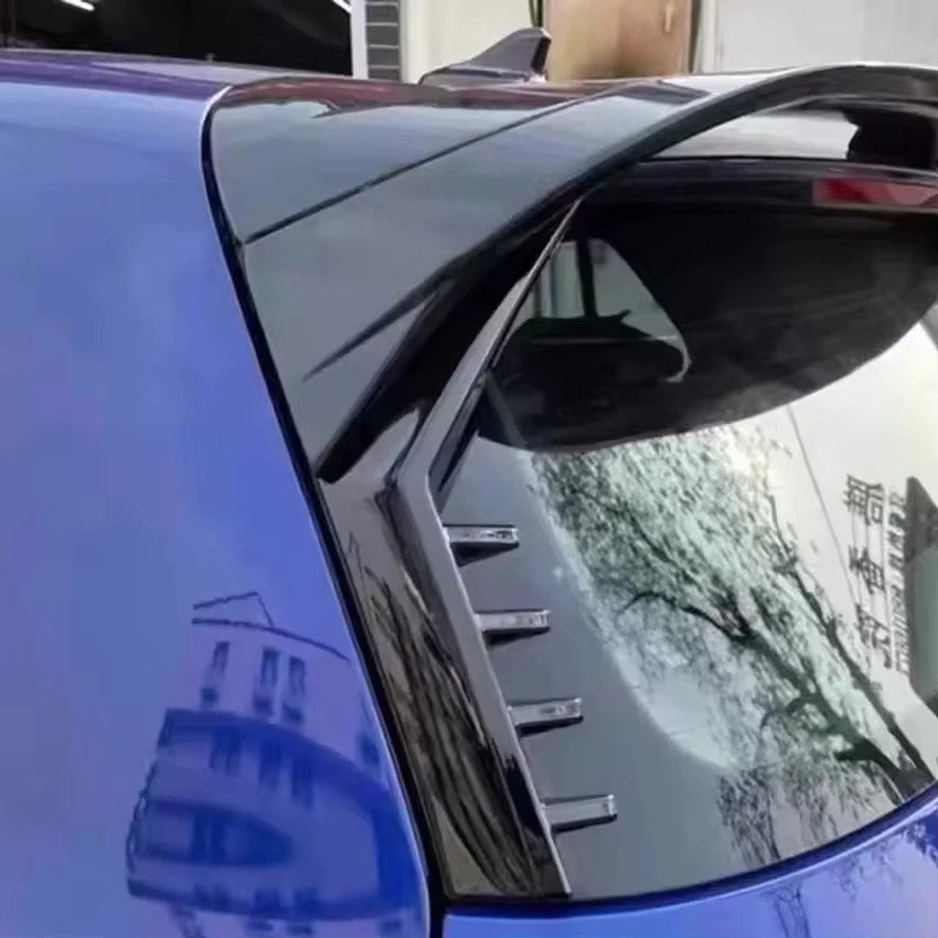 Window Side Spoiler Wing Canards for VW Volkswagen Golf 8 MK8 GTI GTD TSI R-Line