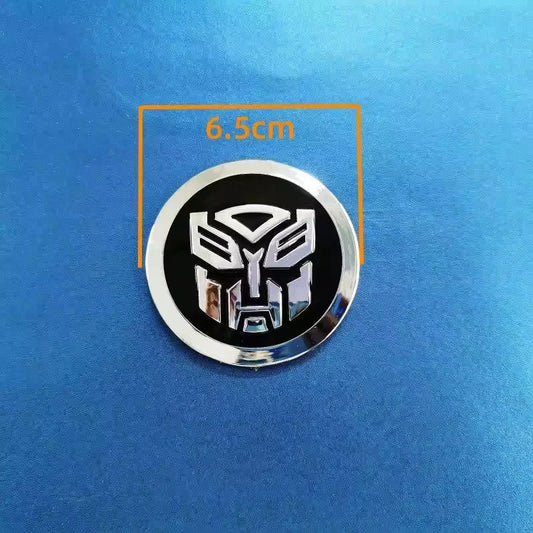 Transformers Autobots & Decepticons Boot Fender Badge Emblem Adhesive NEW