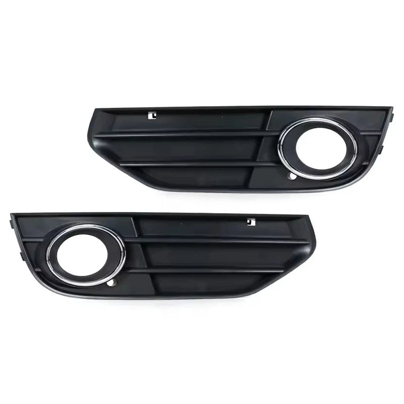 Front Bumper Fog Light Cover Frame For Audi A4 AR B8 B8.5 2009-2015
