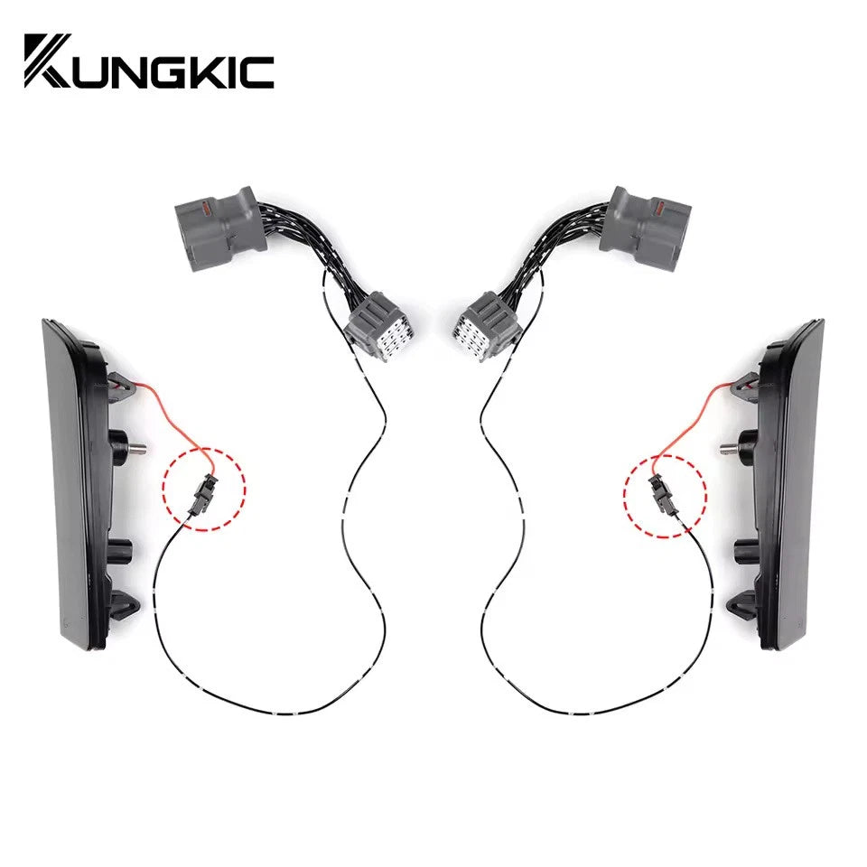 Amber Clear / Smoked Turning Signal LED for Subaru BRZ Toyota GR86 2021 - 2025