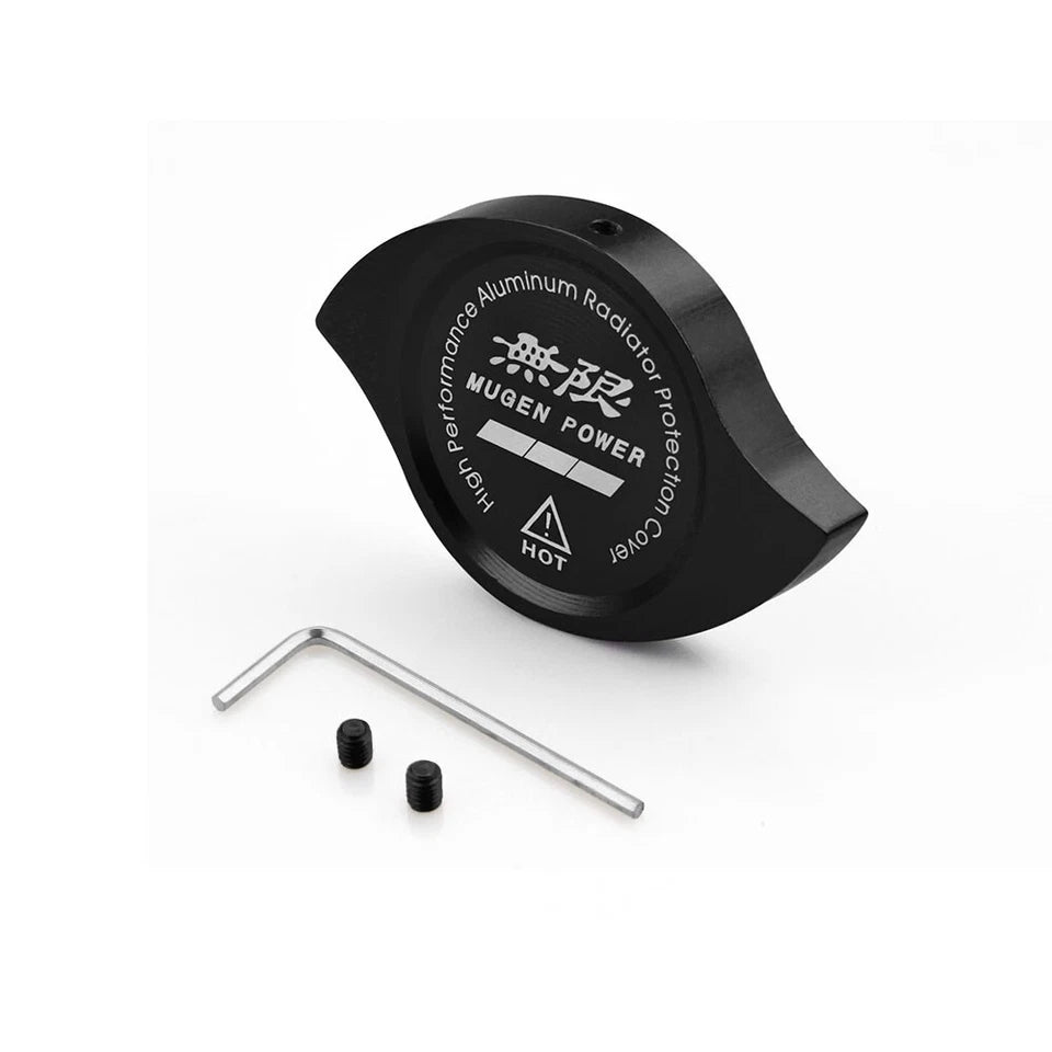 Mugen Honda Radiator Oil Cap Cover Black for Prelude Jazz City Odyssey S2000 EK