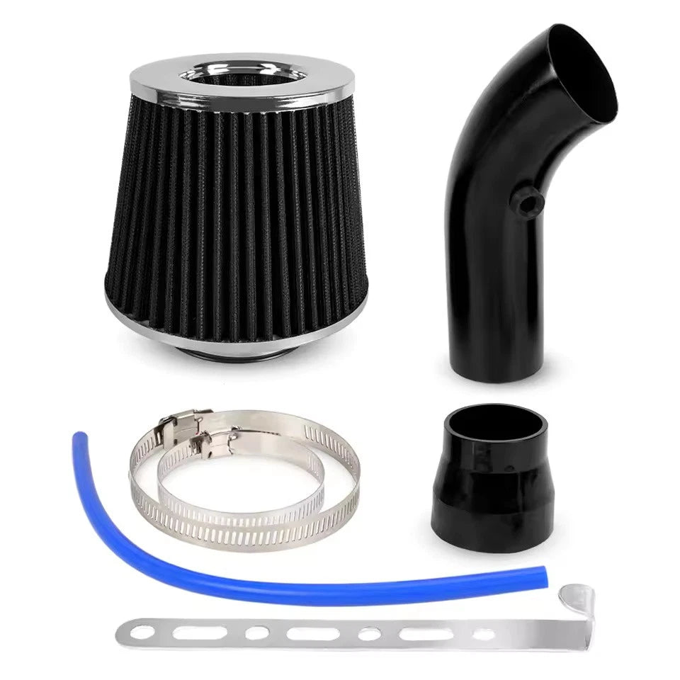 Short Ram Intake Pod Filter High Flow Pipe Kit 76mm Universal Fitment OFI109