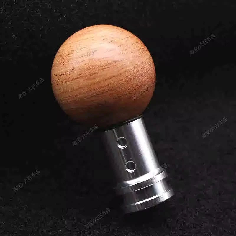 Solid Wood Shift Gear Knob M12x1.25 M10x1.5 M10x1.25 M8x1.25 Manual Auto