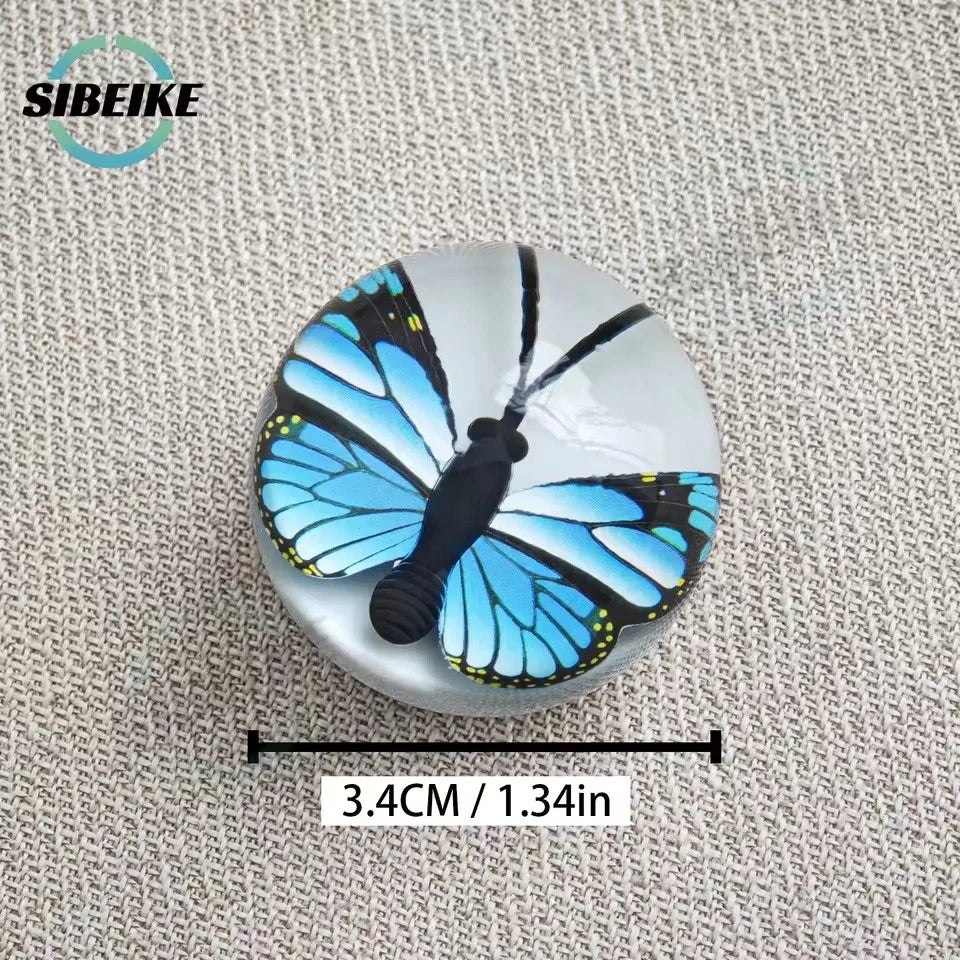Transparent Butterfly Ball Gear Shift Knob M12x1.25 M10x1.5 M10x1.25 M8x1.25
