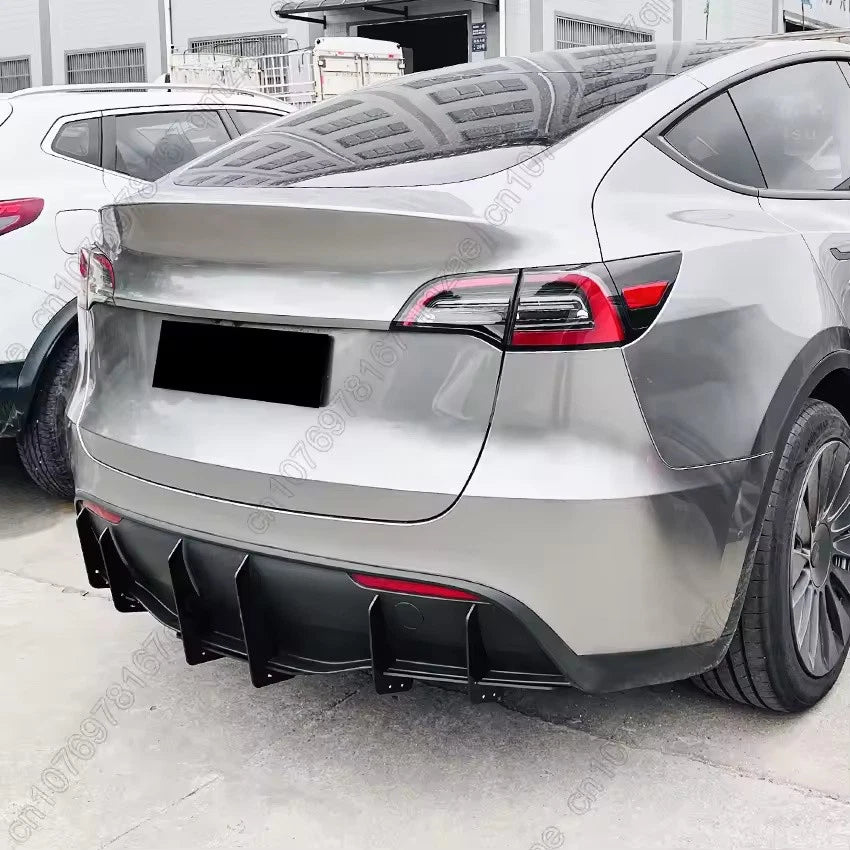 Rear Lip Diffuser Blade Bumper Body Kit for Tesla Model Y 2020–2024