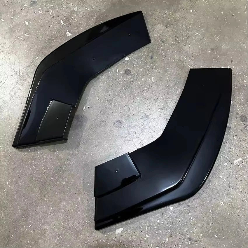 Rear Side Bumper Splitters Diffuser Lip Sport-Style Black for BMW F20 2015–2019