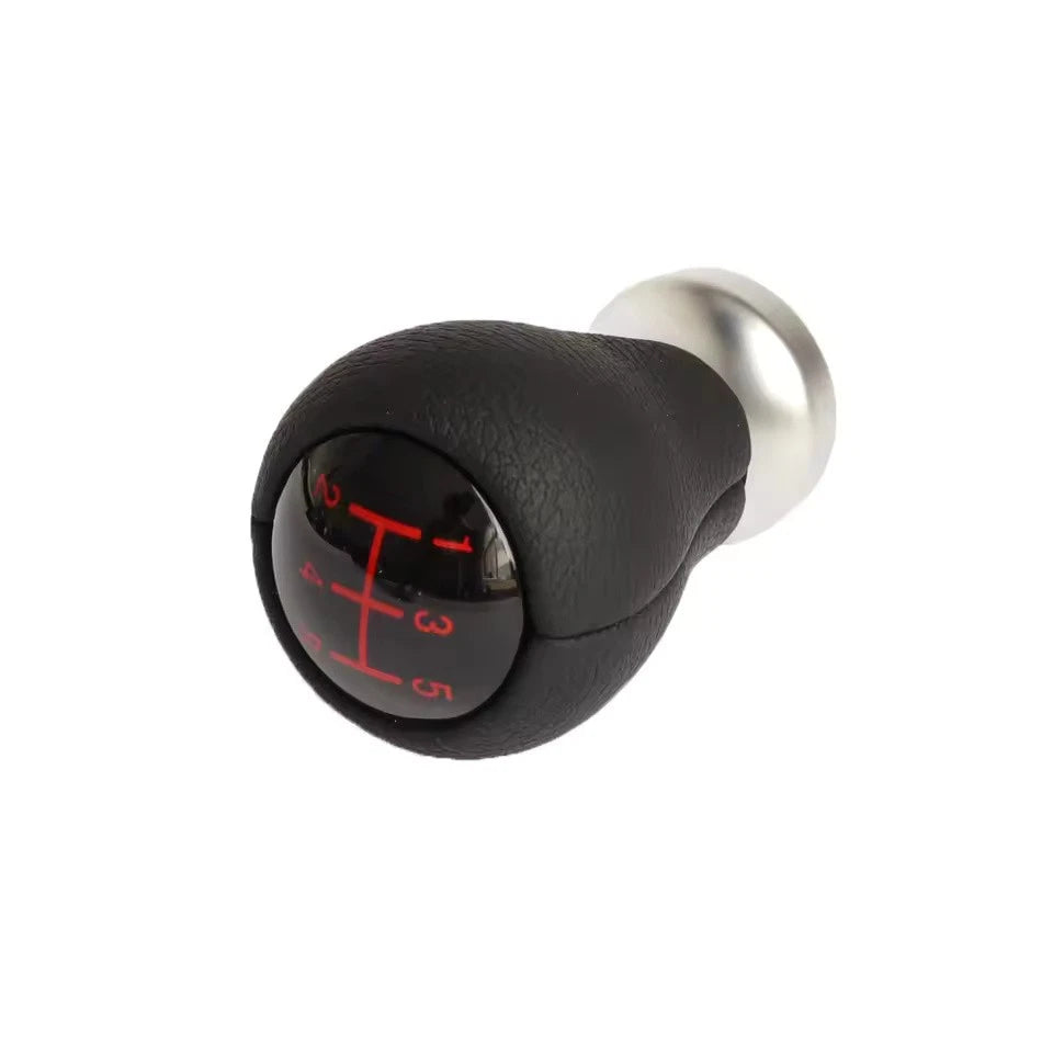 Premium Leather Manual Gear Shift Knob for Kia Picanto Morning 2012–2015
