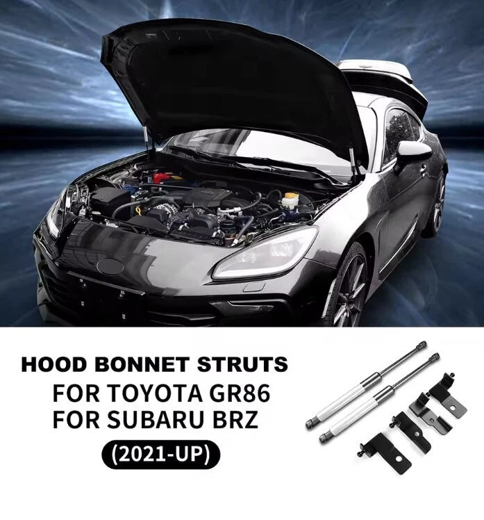Hood Bonnet Gas Strut Set for Toyota GR86 & BRZ 2021 2022 2023 2024 NEW