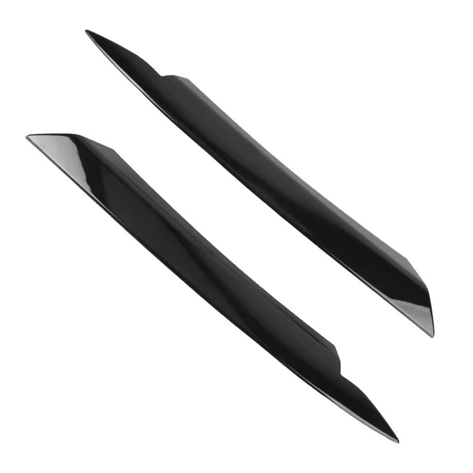 2Pcs Volkswagen Passat B7 Headlight Eyebrow Cover Trim 2010–2014 Eyelid Overlay