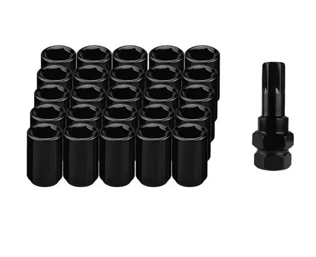 20 Pcs Racing Spec Steel Lug Nuts Screw M12x1.25 M12x1.5 20Pcs Set Open Ended