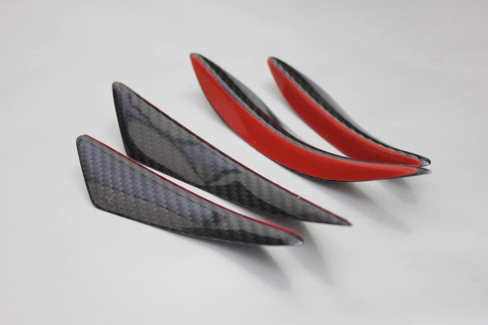 Front Bumper Canards Genuine Carbon Fibre fits Toyota GR86 & Subaru BRZ 22 23