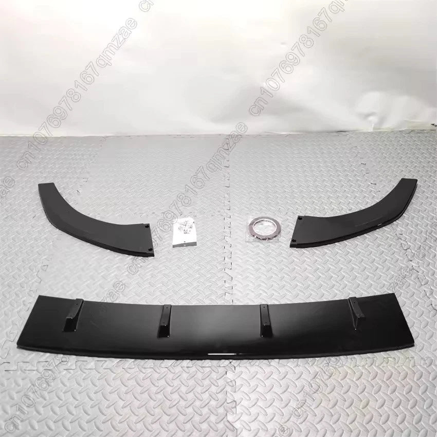 Front Bumper Lip Splitter Chin Spoiler Diffuser Body S-Line for Audi A3 S3 8Y