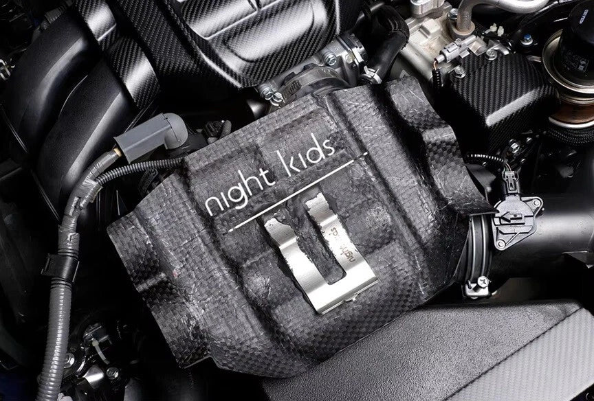 Night Kids Engine Cover Real Matte Carbon for Toyota GR86 & Subaru BRZ 2022+ NEW