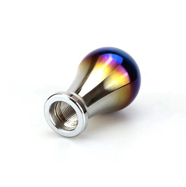 Titanium Burnt Gear Shift Knob M12 M10 M8 Universal Fitment