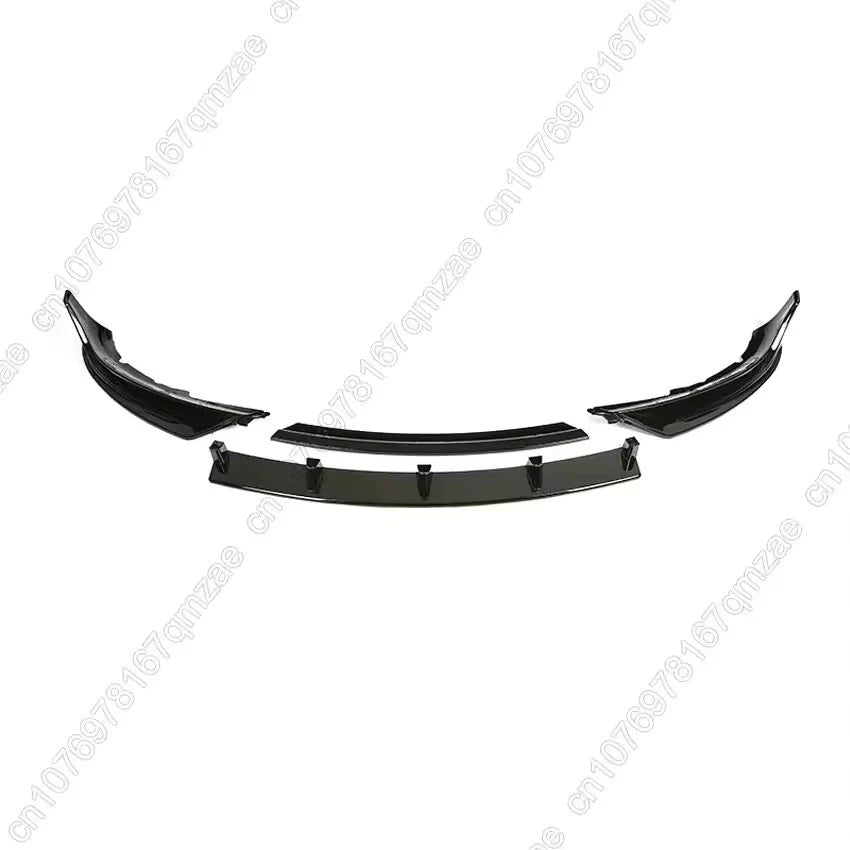 2017–2023 Tesla Model 3 Front Bumper Splitter Lip Diffuser Kit 4PCS Chin Spoiler