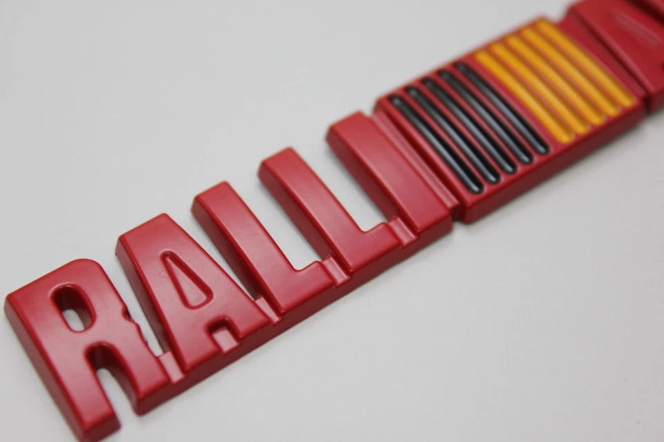 Ralliart Grille Badge Red Emblem for Mitsubishi Lancer EVO Colt Magna GTO FTO