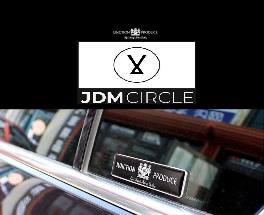 Junction Produce VIP Japan Badge Emblem for Toyota Lexus Mercedes Benz Crown SUV