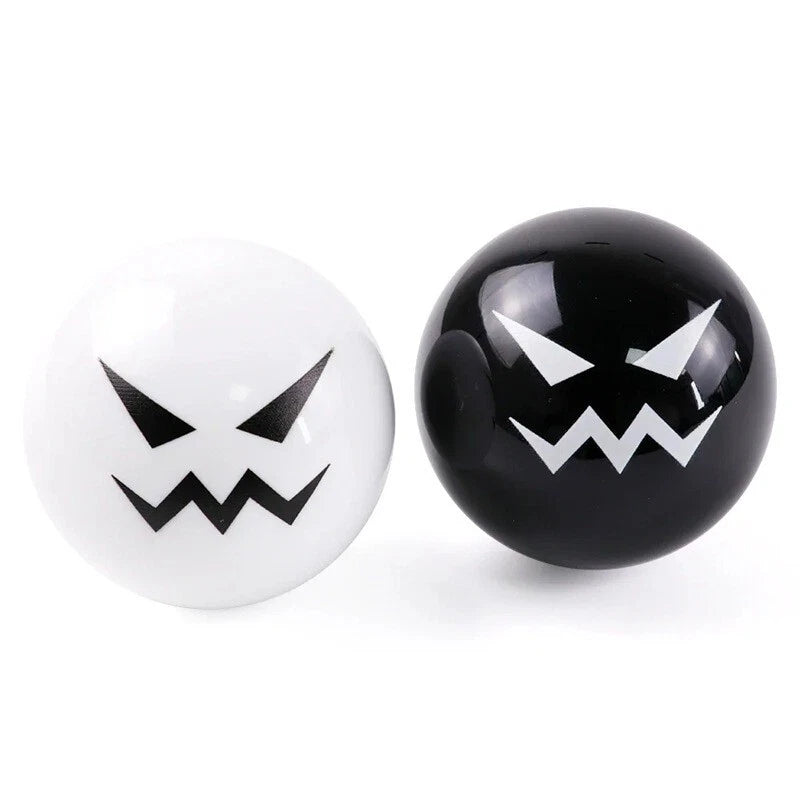 Evil Smile Halloween Monster Resin Gear Knob M8x1.25, M10x1.25, M10x1.5 M12x1.25