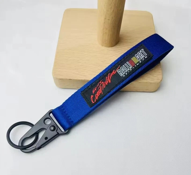 Ralliart Mitsubishi Keyring Keychain for Evolution Lancer Colt Pajero Outlander