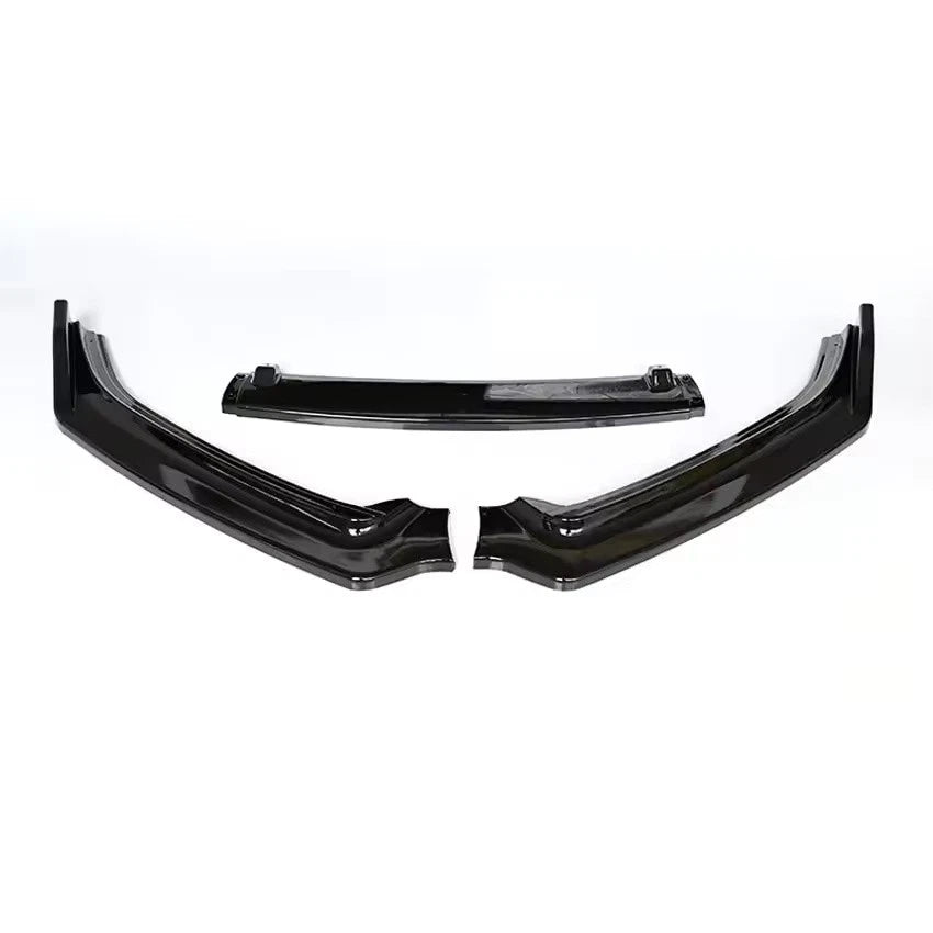 3 Piece ABS Spoiler Front Bumper Lip Splitter Kit for Volkswagen Polo 2014–2018