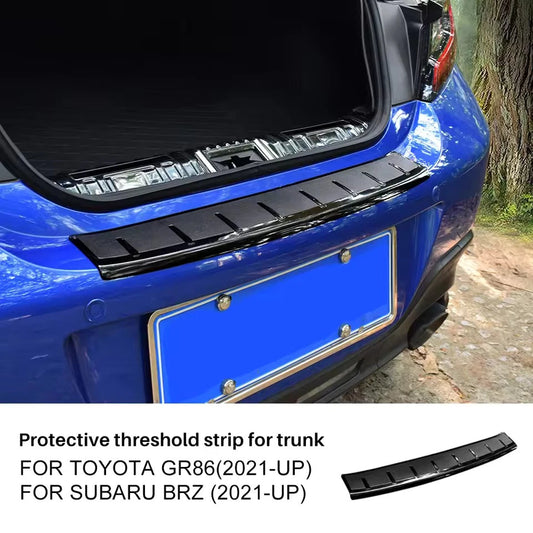 Protective Rear Bumper Cover Plate For Subaru BRZ Toyota GR86 2021 - 2025