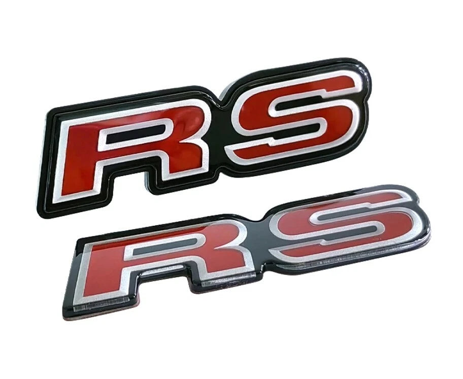 2 x RS Boot Grill Badge Emblem for Honda Civic FC FK Accord Jazz Odyssey