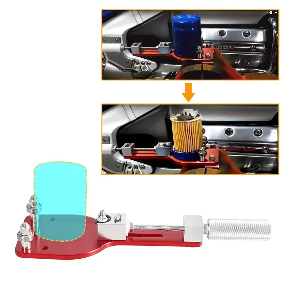 Adjustable Oil Filter Cutter Tool 77750 – Billet Aluminum Range 2-3/8″ to 5″