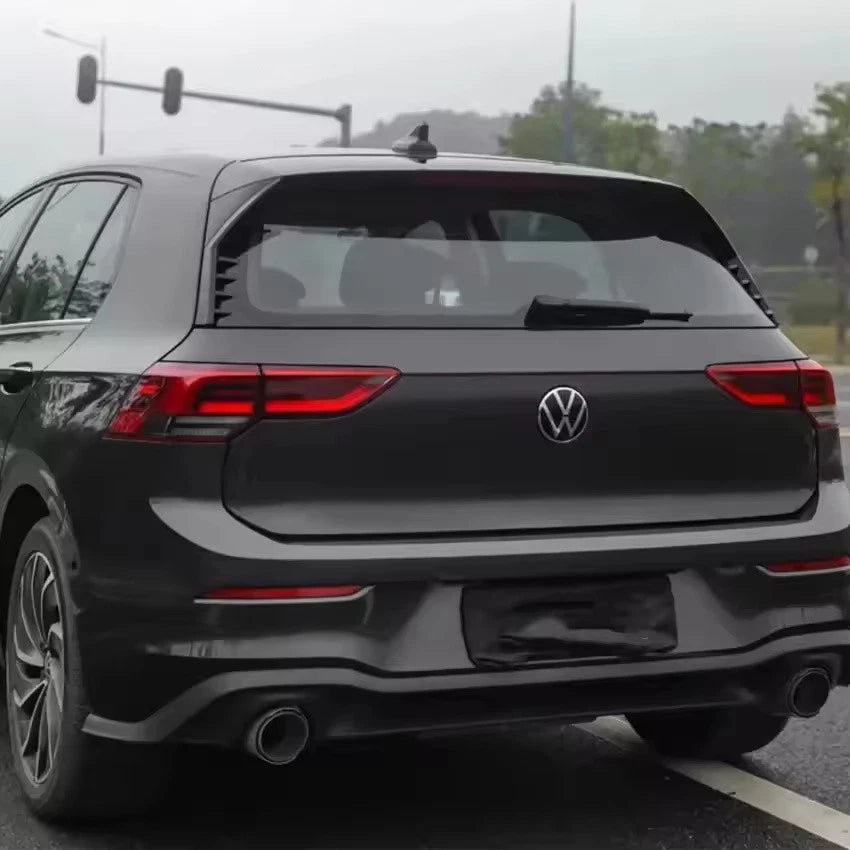 Window Side Spoiler Wing Canards for VW Volkswagen Golf 8 MK8 GTI GTD TSI R-Line