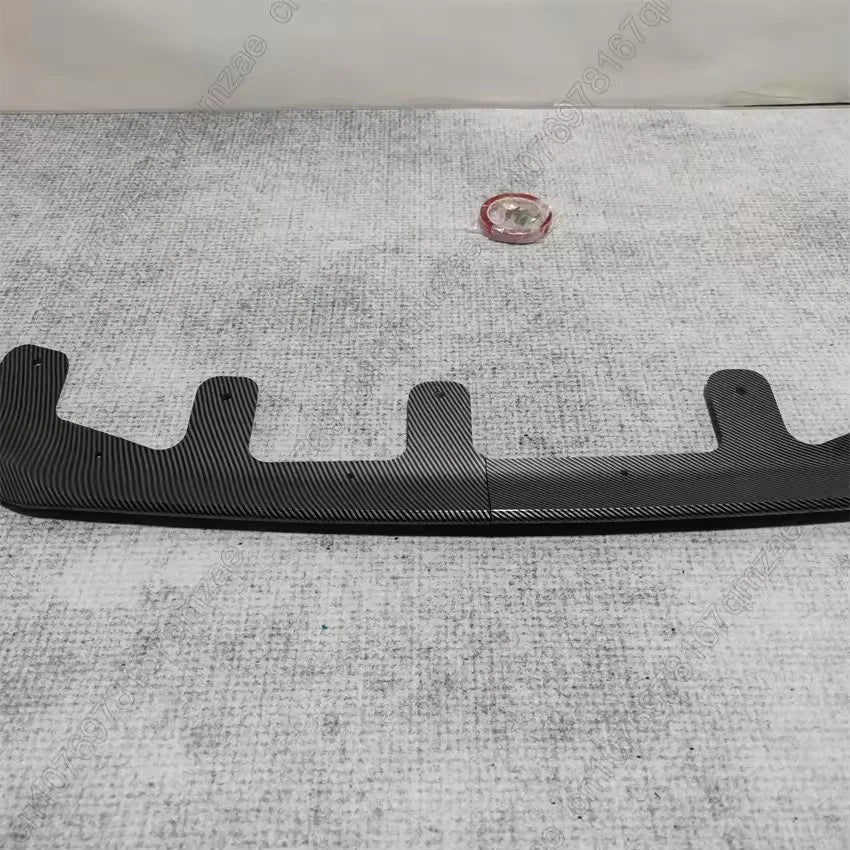 Front Bumper Spoiler Lip Kit Black ABS for BMW X1 U11 Sports Version 2023–2024