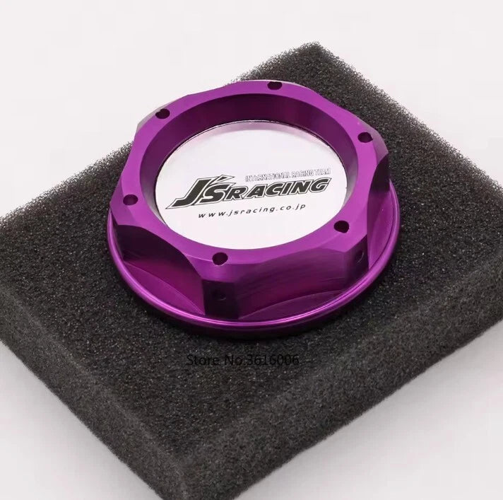 JS Racing CNC Aluminum Engine Oil Cap Tank Cover for Honda Civic Accord Jazz