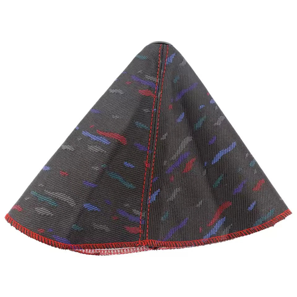 Le Mans Confetti JDM Bride Style Hyper Fabric Shifter Boot Gaiter Racing Gear