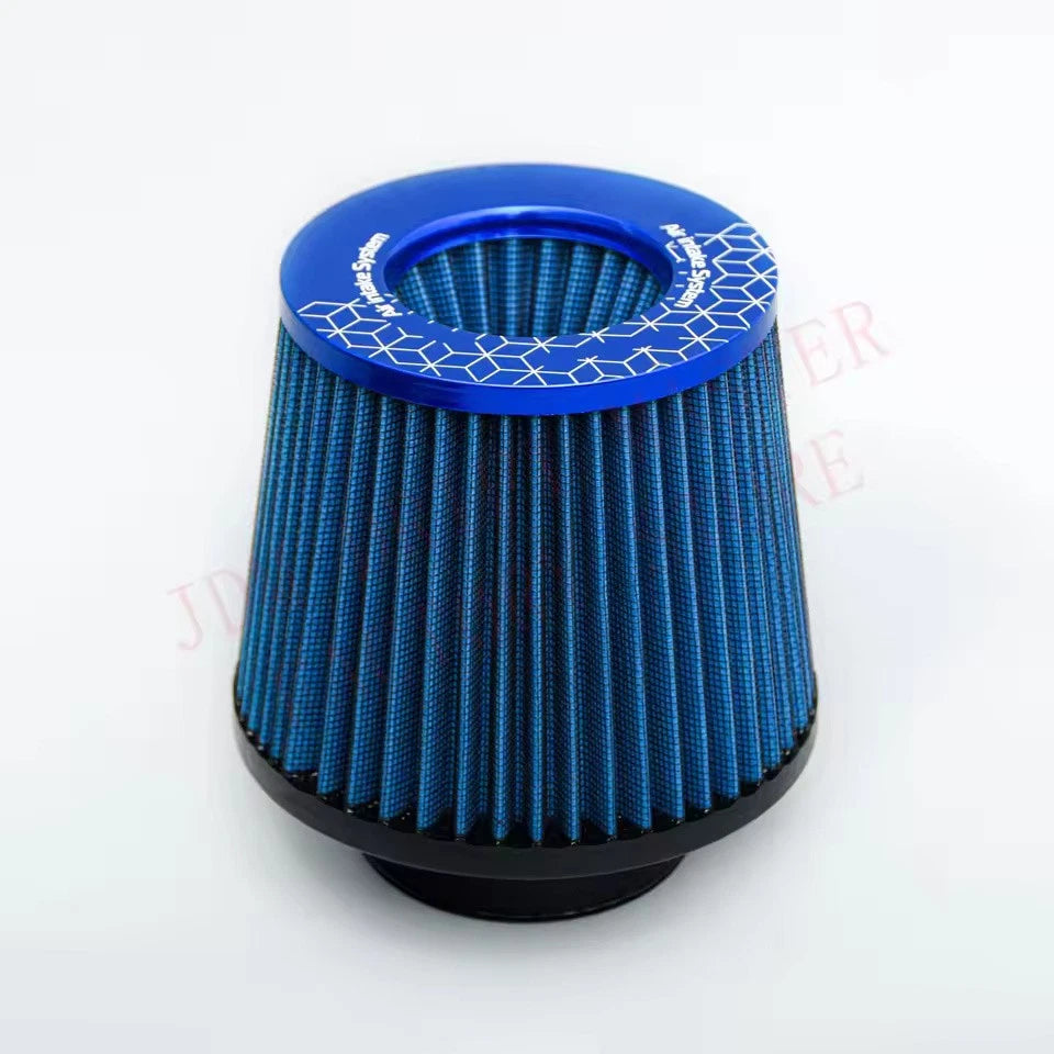 76mm High Flow Air Filter Universal 3" Cold Air Intake Filter Car Performance