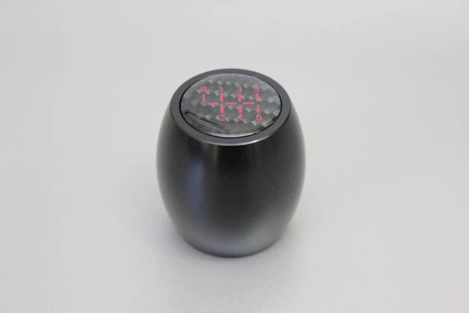 RS Aluminium Gear Knob Black M12x1.25 fits Toyota 86 Supra Subaru WRX Forester