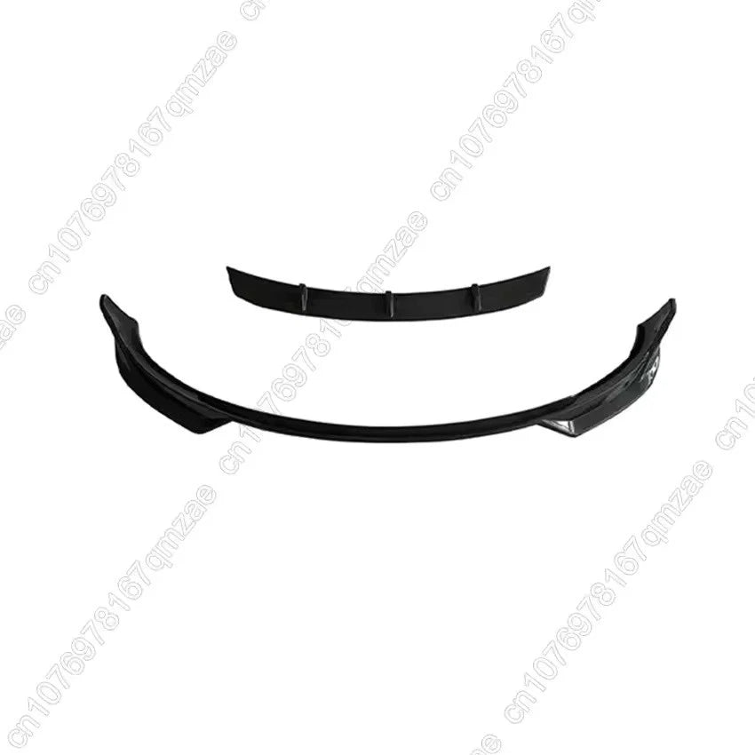 2017–2023 Tesla Model 3 Front Bumper Splitter Lip Diffuser Kit 4PCS Chin Spoiler