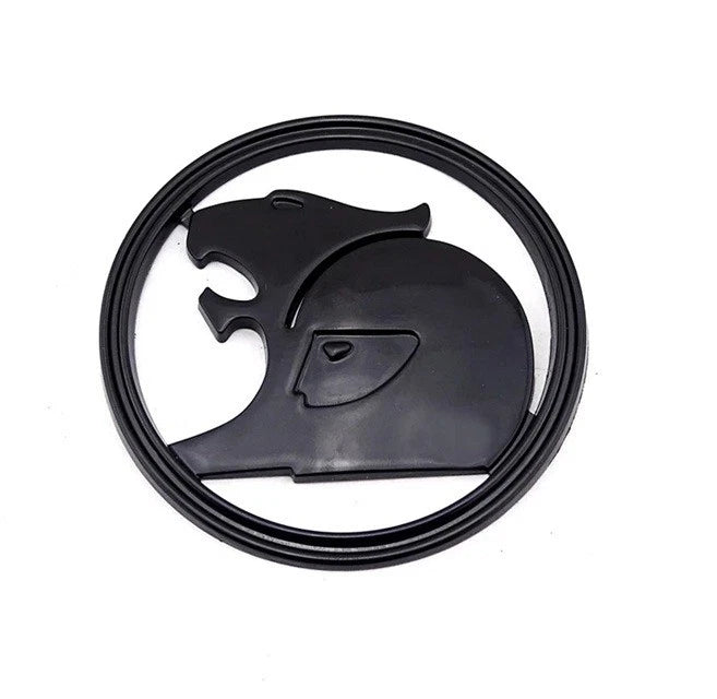 HSV Silver Black Boot Badge 69mm for Holden Commodore VY VZ Executive Berlina
