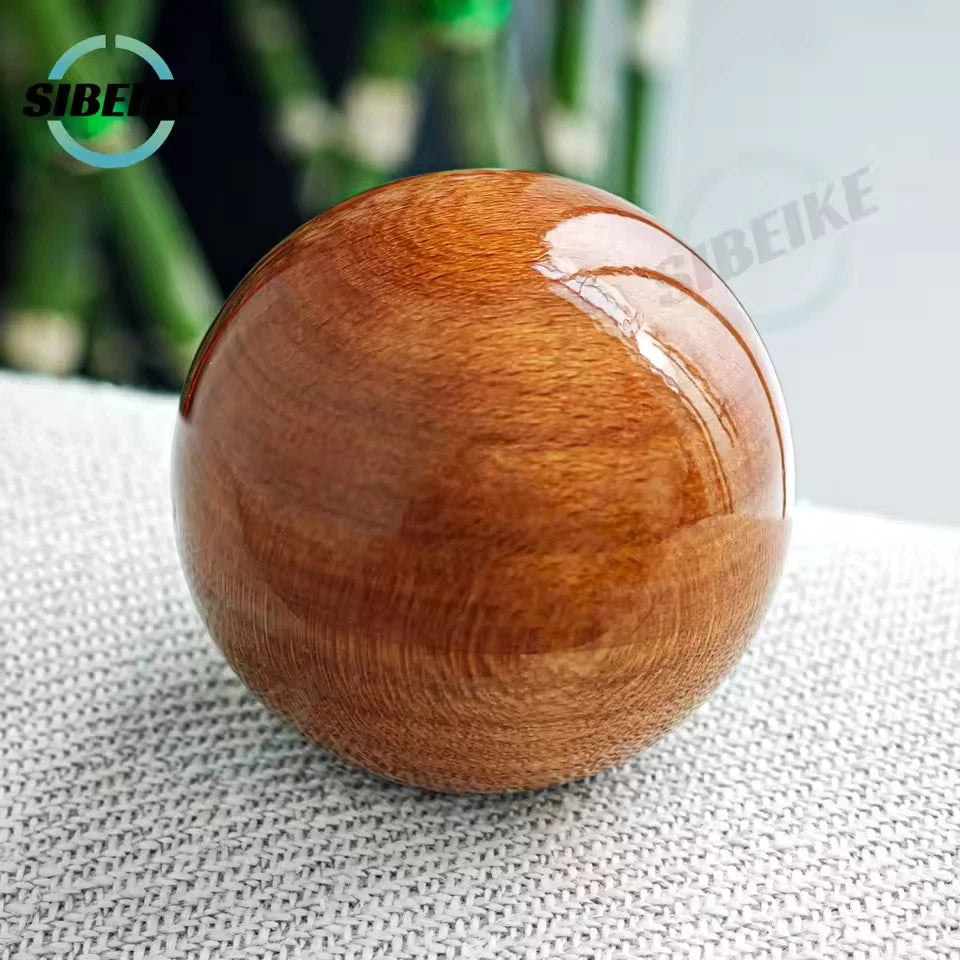 Classic Real Wood Round Shift Gear Knob M12x1.25 M10x1.5 M10x1.25 M8x1.25 NEW