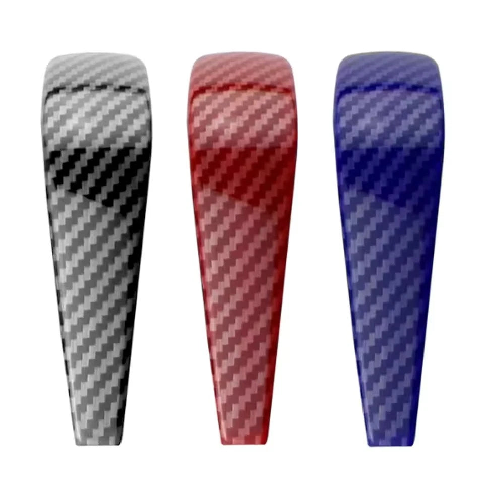 Carbon Fiber Gear Shift Knob Trim Cover for BMW 3 Series E87 E90 E91 E92 E93 E84